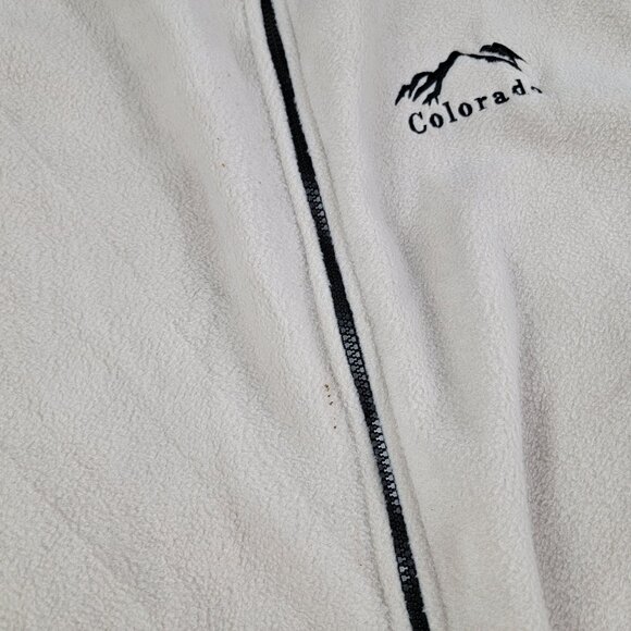 Tipsy Colorado Adults 2XL Beige Full Zip Sweatshirt Winter Warm Casual Outdoors - Picture 6 of 10